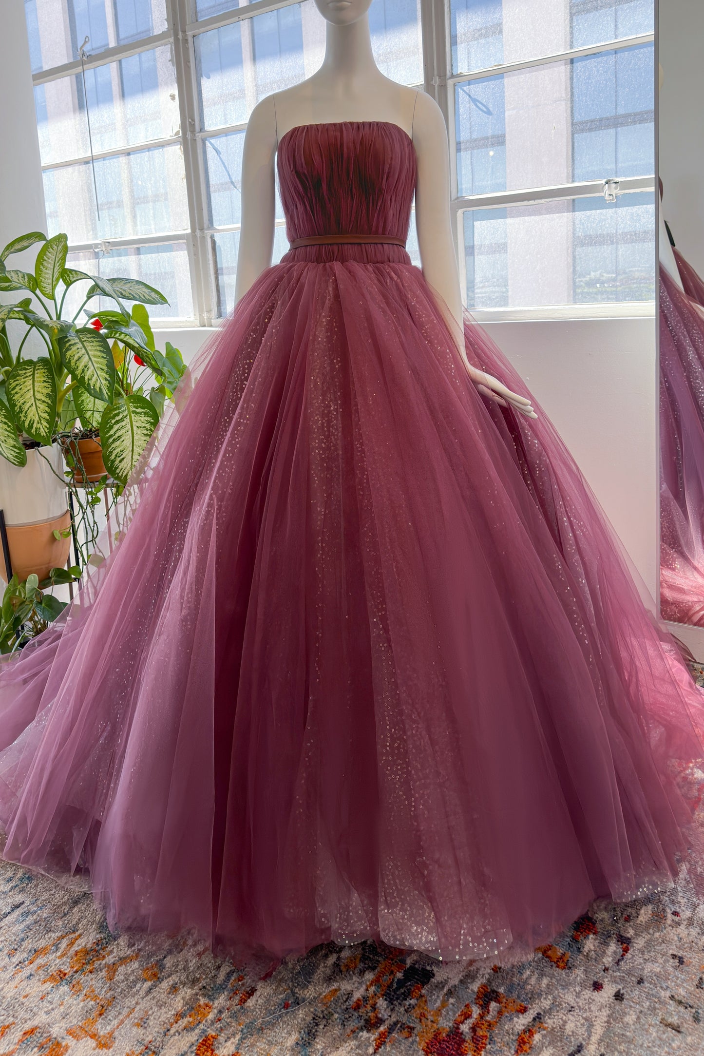Princess Chapel Train  Tulle Wedding Dress CW2988