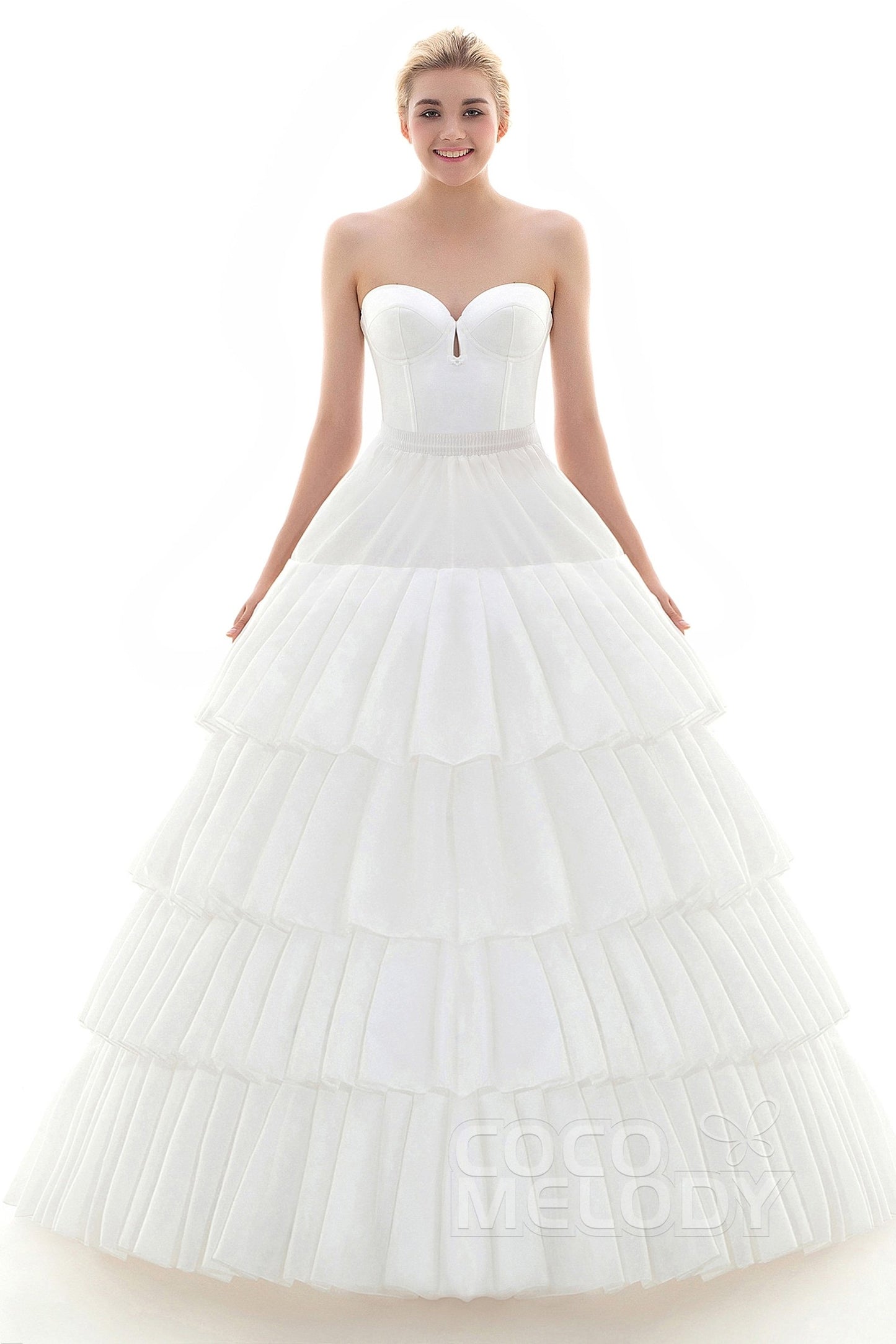 Ball Gown Court Train 4 Hoops Wedding Petticoats CP0016005