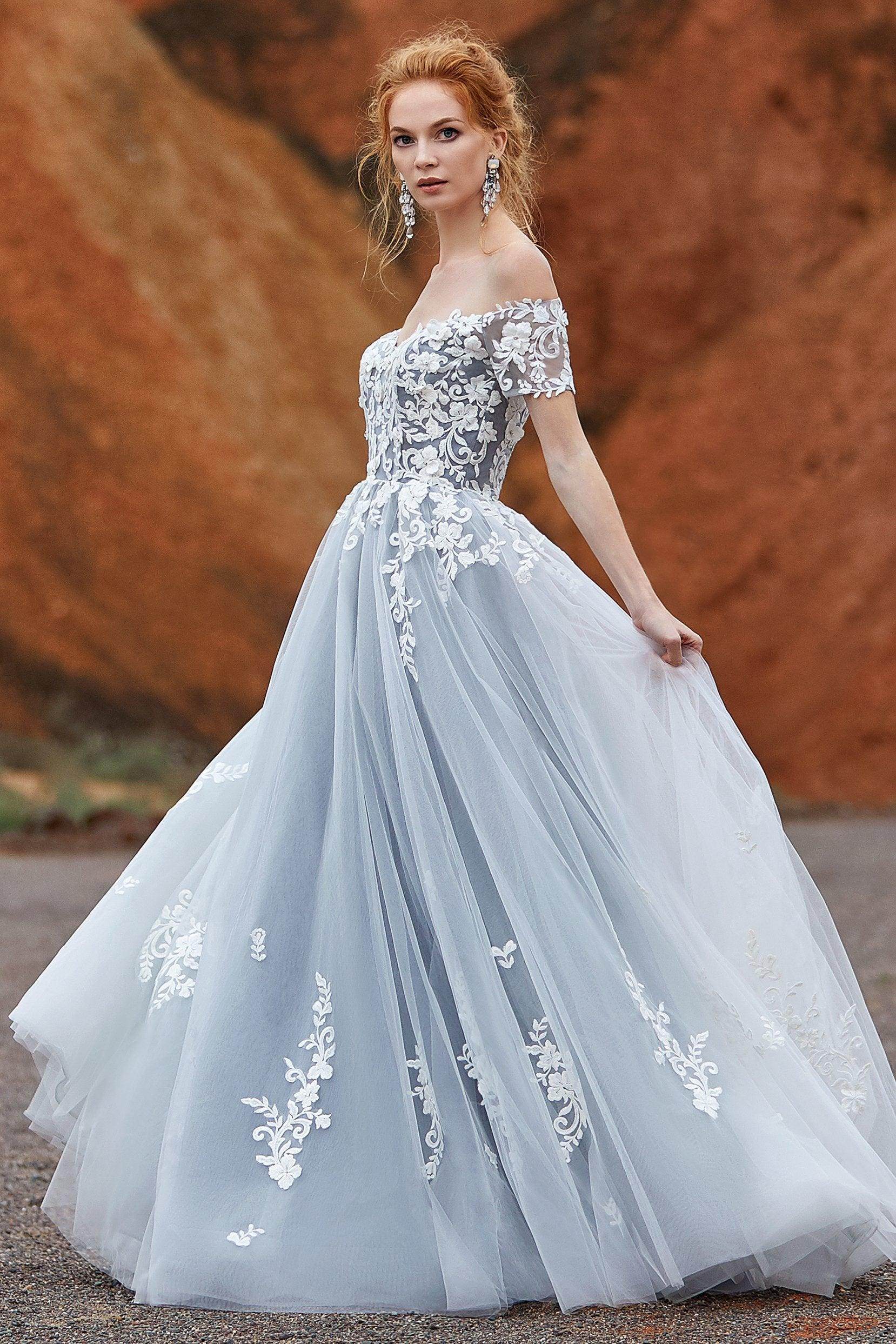 Cocomelody Off The Shoulder Tulle Gothic Black Wedding Dress LD5830CR, 3 Days / Quail/Champagne / US14-UK16-EUR44 Cocomelody Off The Shoulder Tulle Gothic Black Wedding Dress LD5830CR, 3 Days / Quail/Champagne / US14-UK16-EUR44