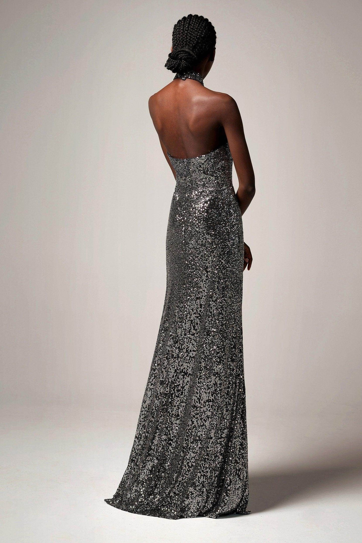 Sheath-Column Floor Length Sequined Dress CB0401 - COCOMELODY