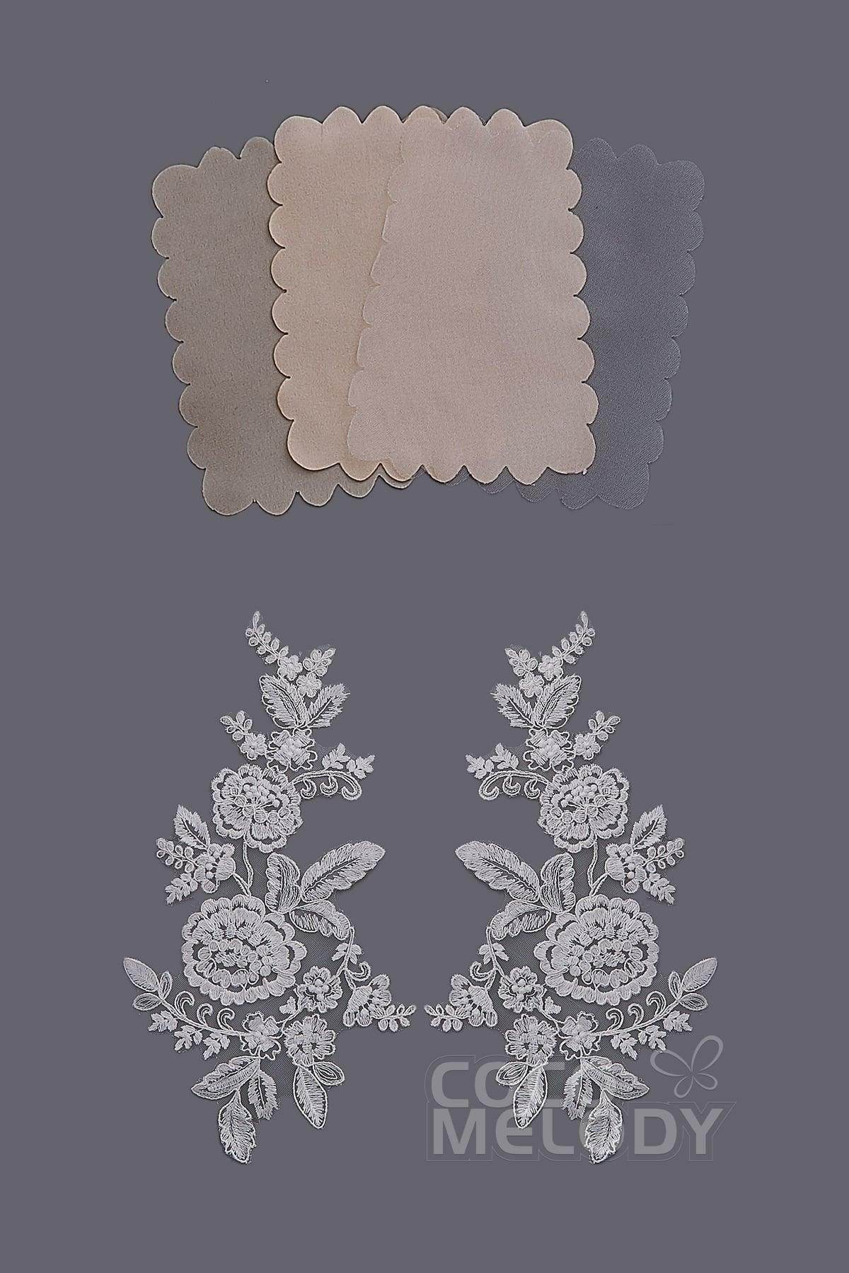 Bridal Gown LD4432 Fabric Swatch SWWD18013 - COCOMELODY