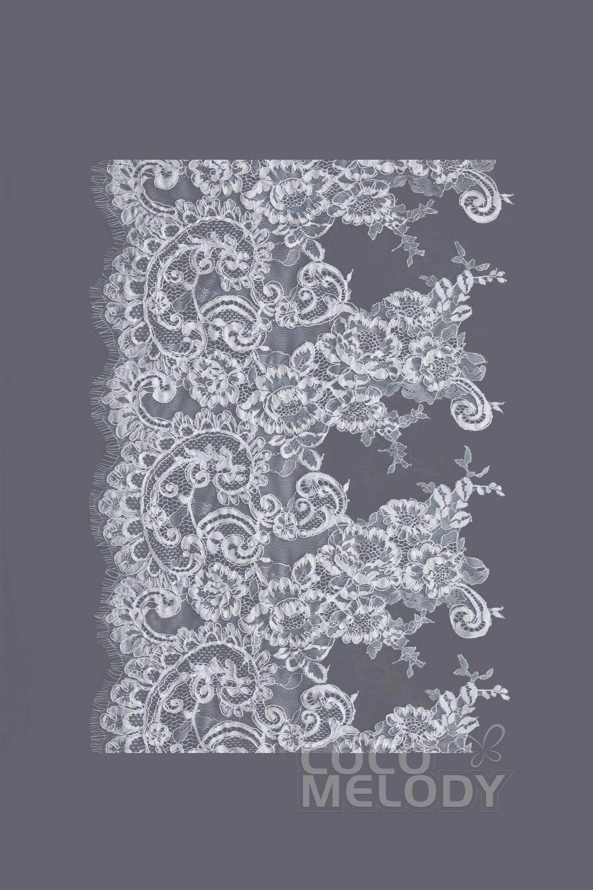 Bridal Gown LD3832 Fabric Swatch SWWD18010 - COCOMELODY