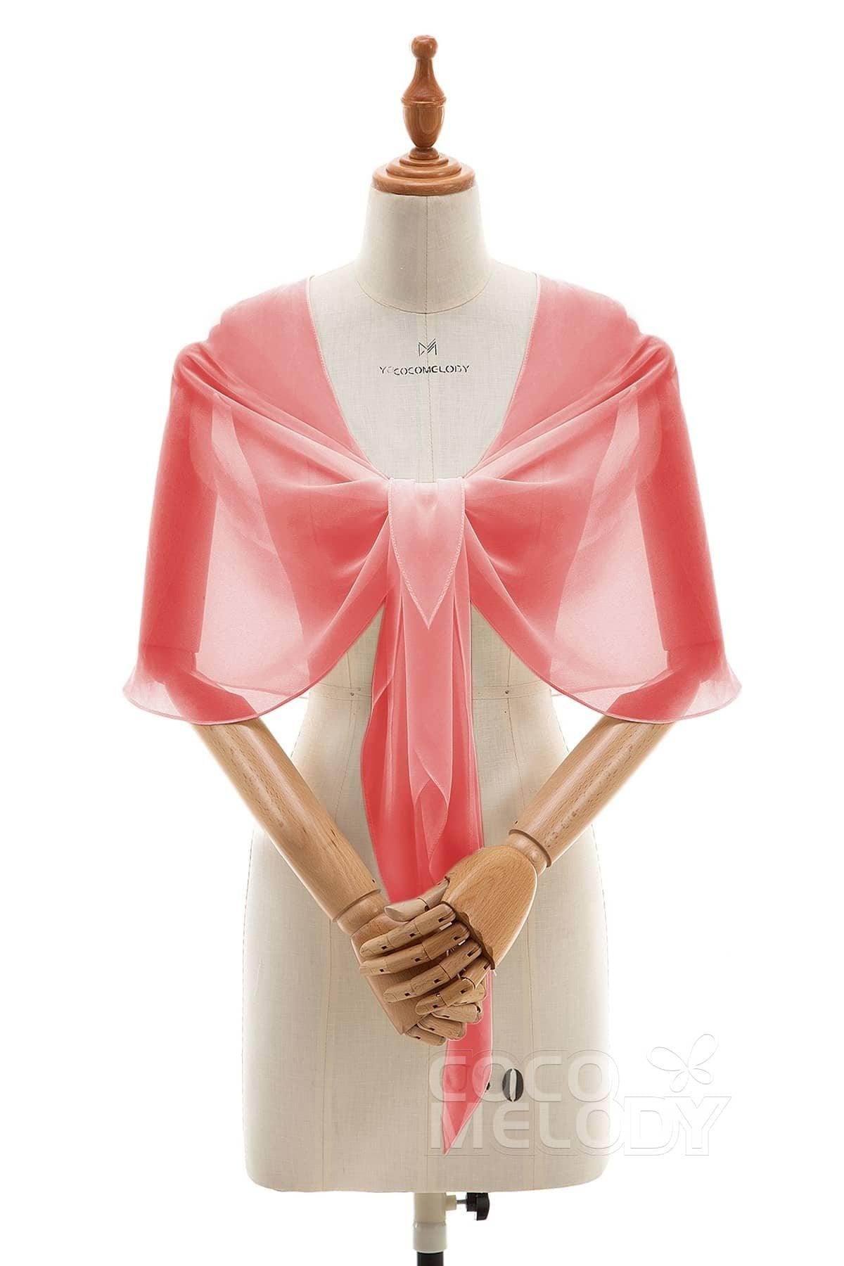 Classic Chiffon Dress Wrap WR16002 - COCOMELODY