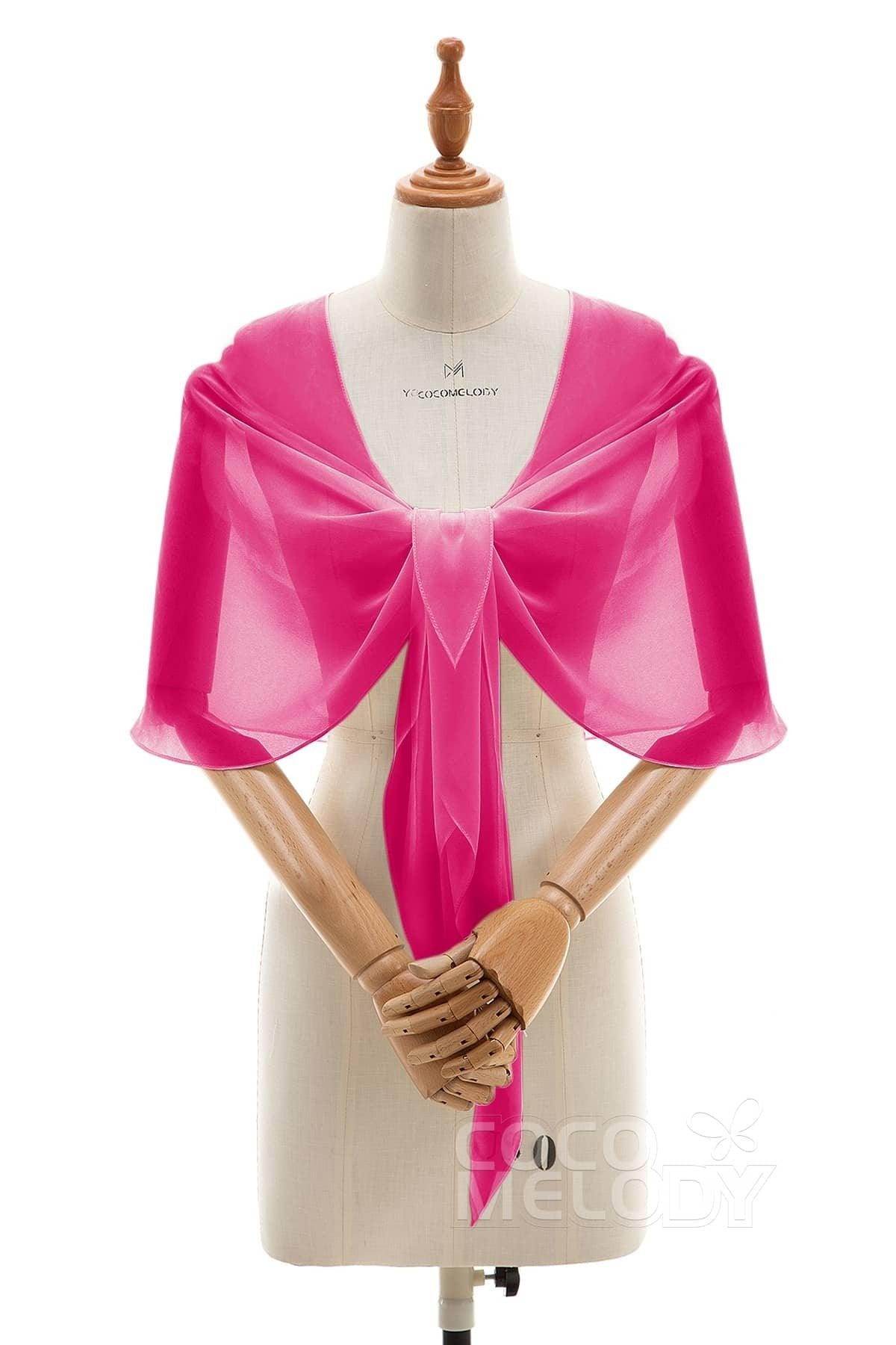 Classic Chiffon Dress Wrap WR16002 - COCOMELODY