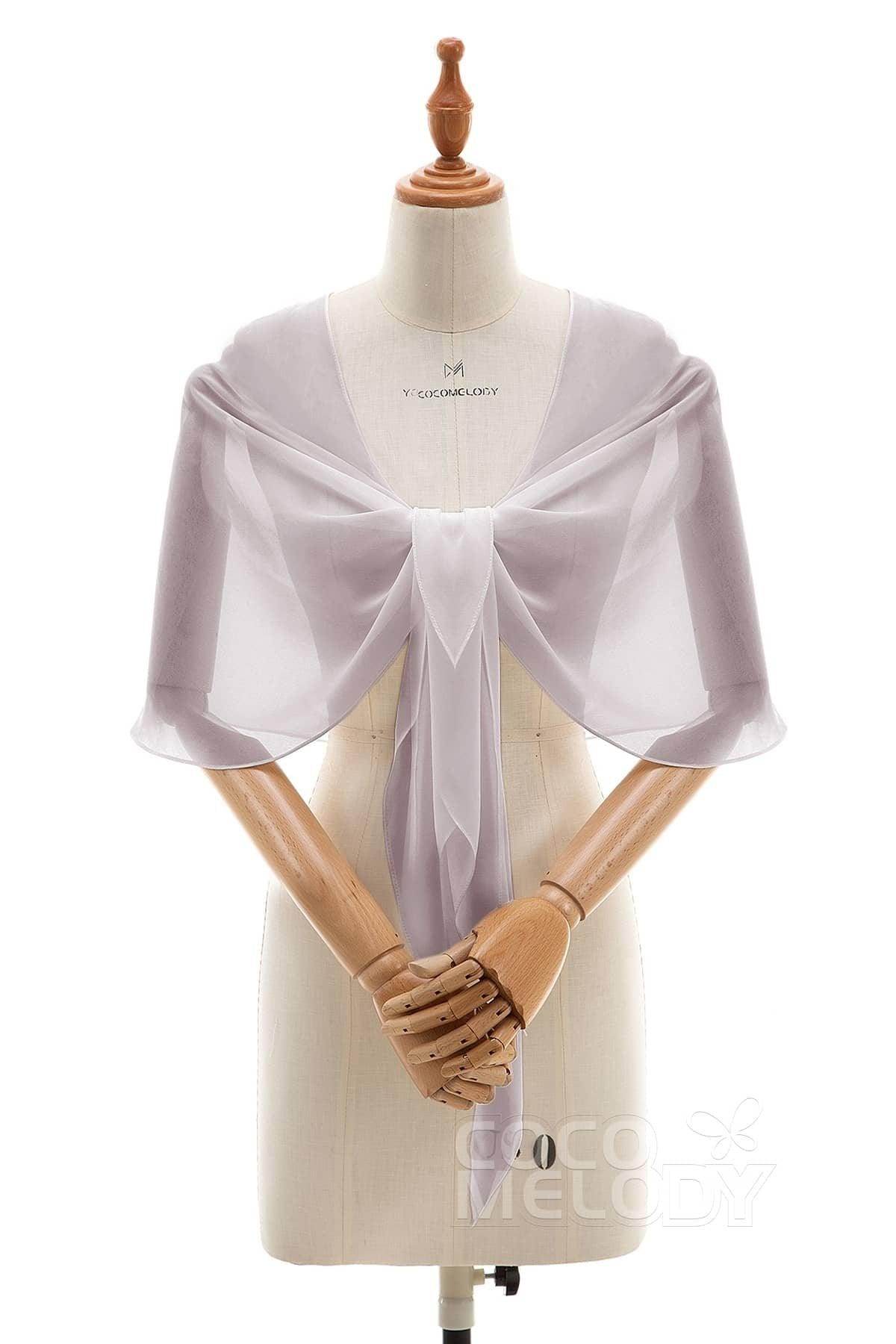 Classic Chiffon Dress Wrap WR16002 - COCOMELODY