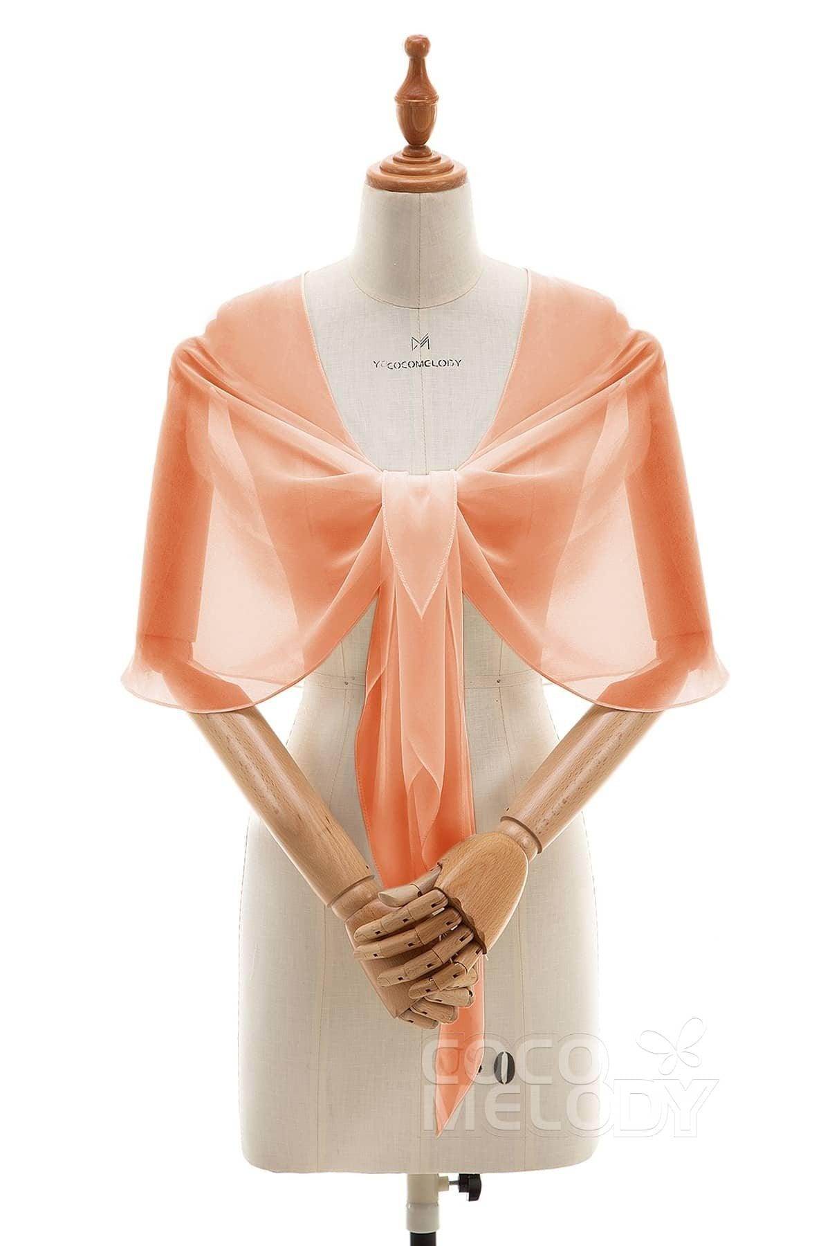 Classic Chiffon Dress Wrap WR16002 - COCOMELODY