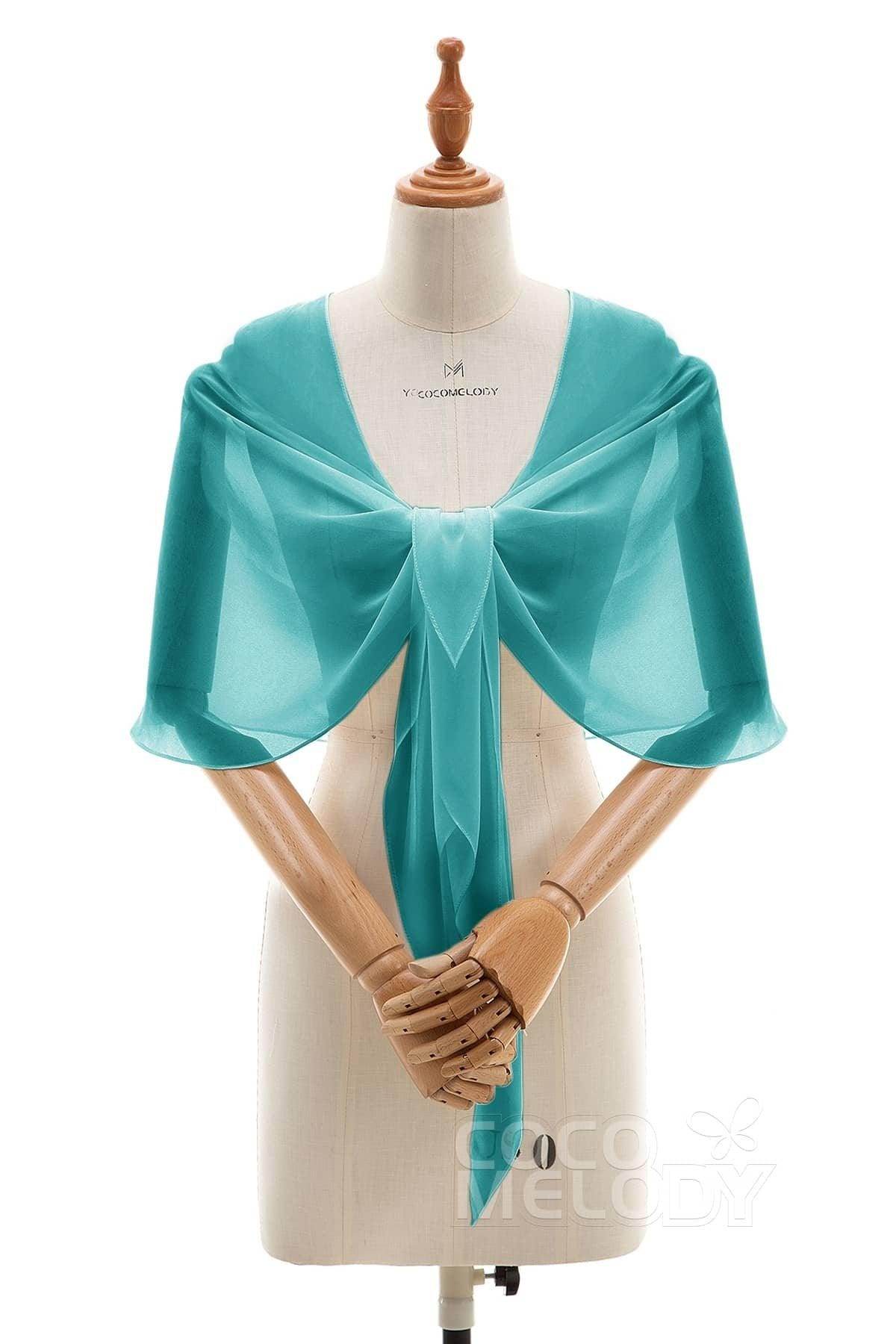 Classic Chiffon Dress Wrap WR16002 - COCOMELODY