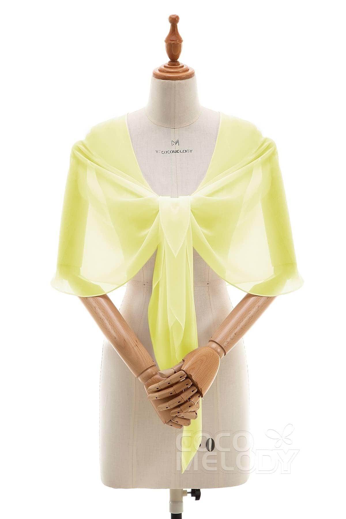 Classic Chiffon Dress Wrap WR16002 - COCOMELODY