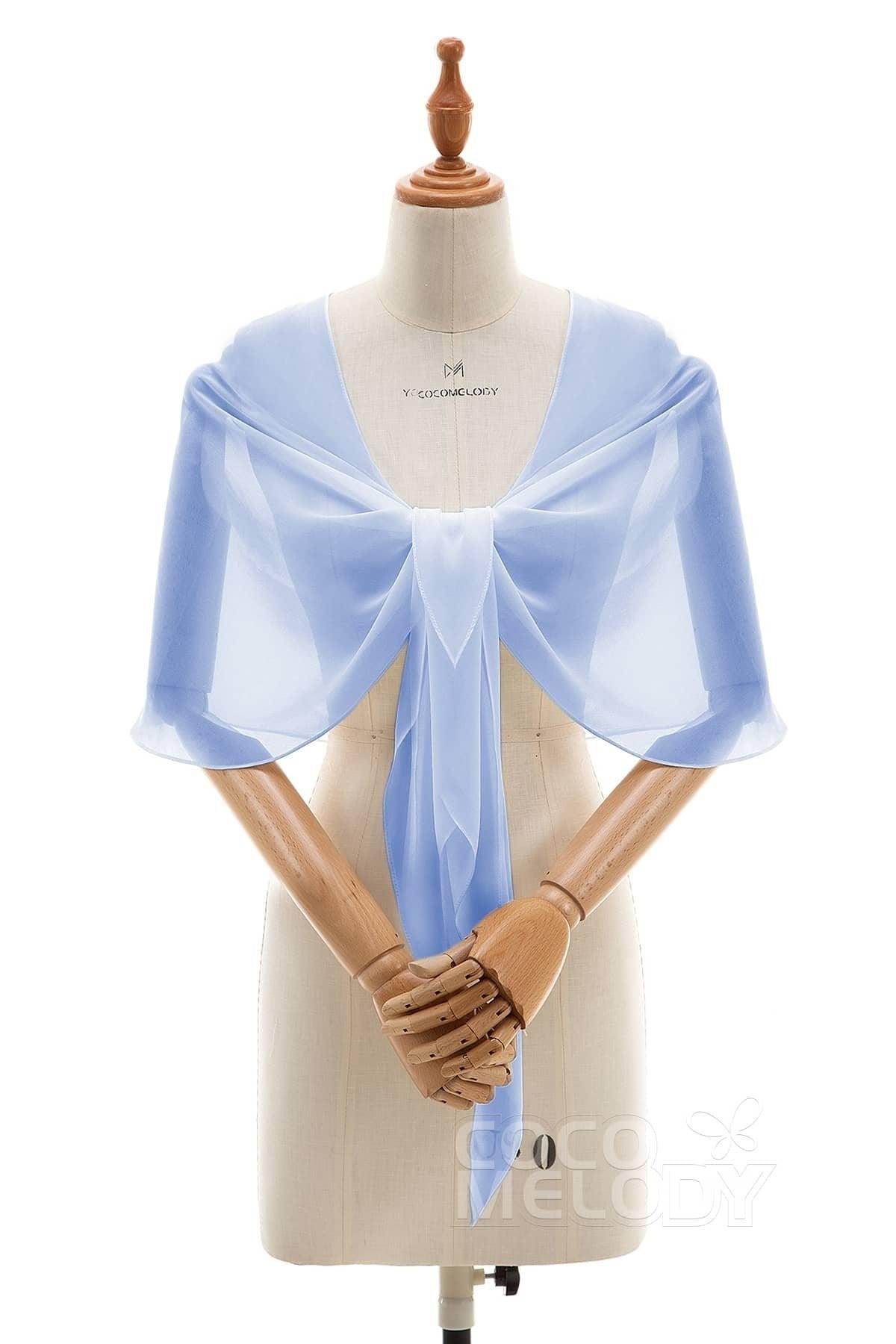 Classic Chiffon Dress Wrap WR16002 - COCOMELODY