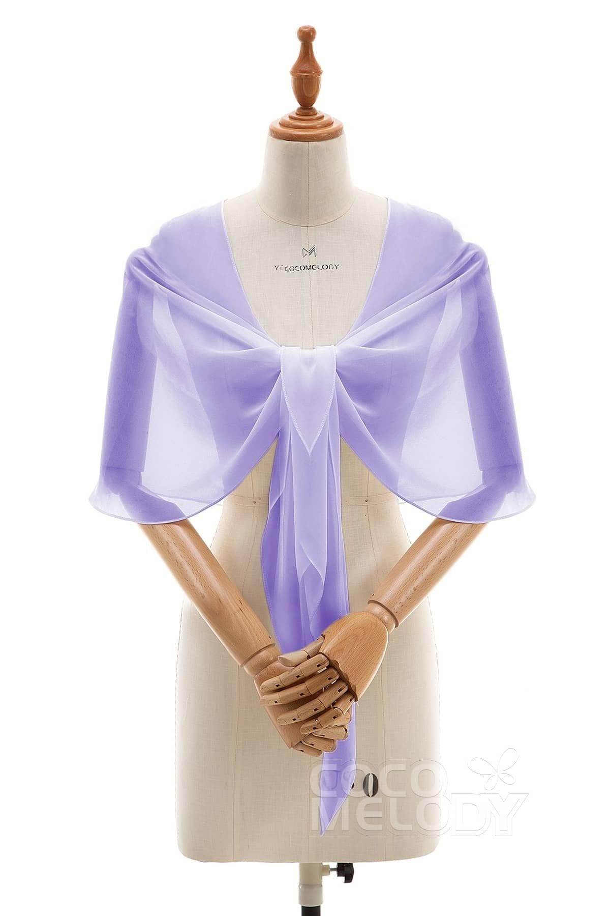 Classic Chiffon Dress Wrap WR16002 - COCOMELODY