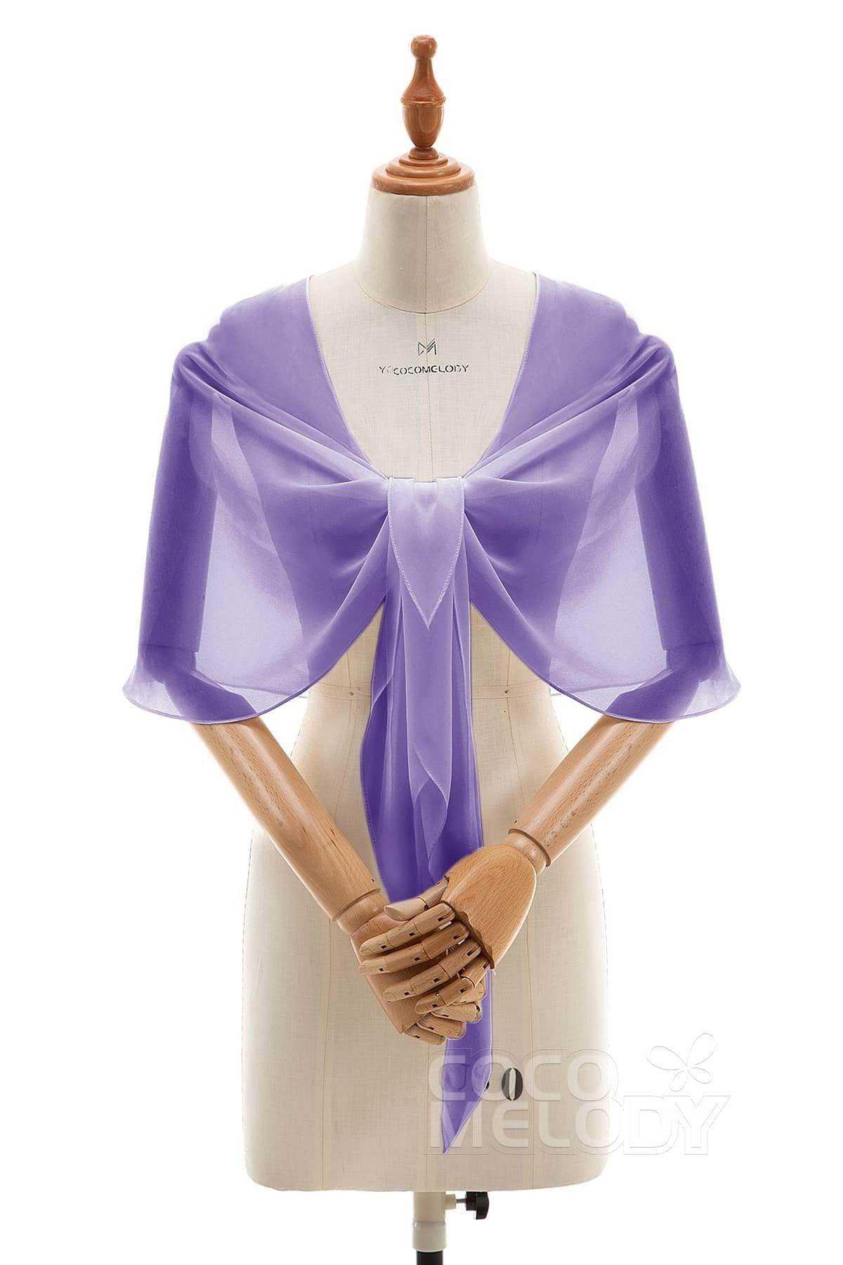 Classic Chiffon Dress Wrap WR16002 - COCOMELODY