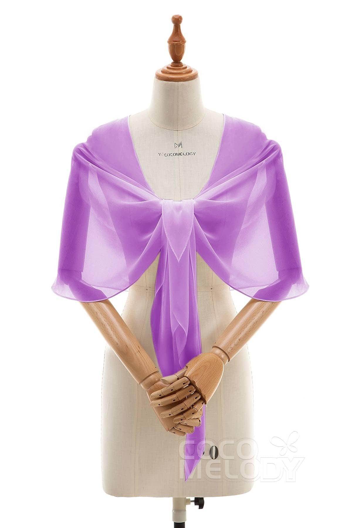 Classic Chiffon Dress Wrap WR16002 - COCOMELODY