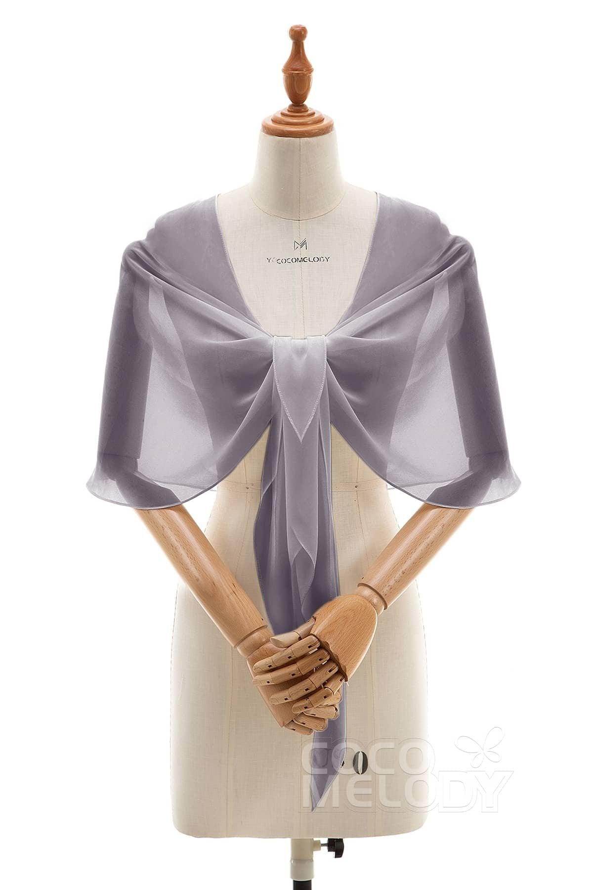 Classic Chiffon Dress Wrap WR16002 - COCOMELODY