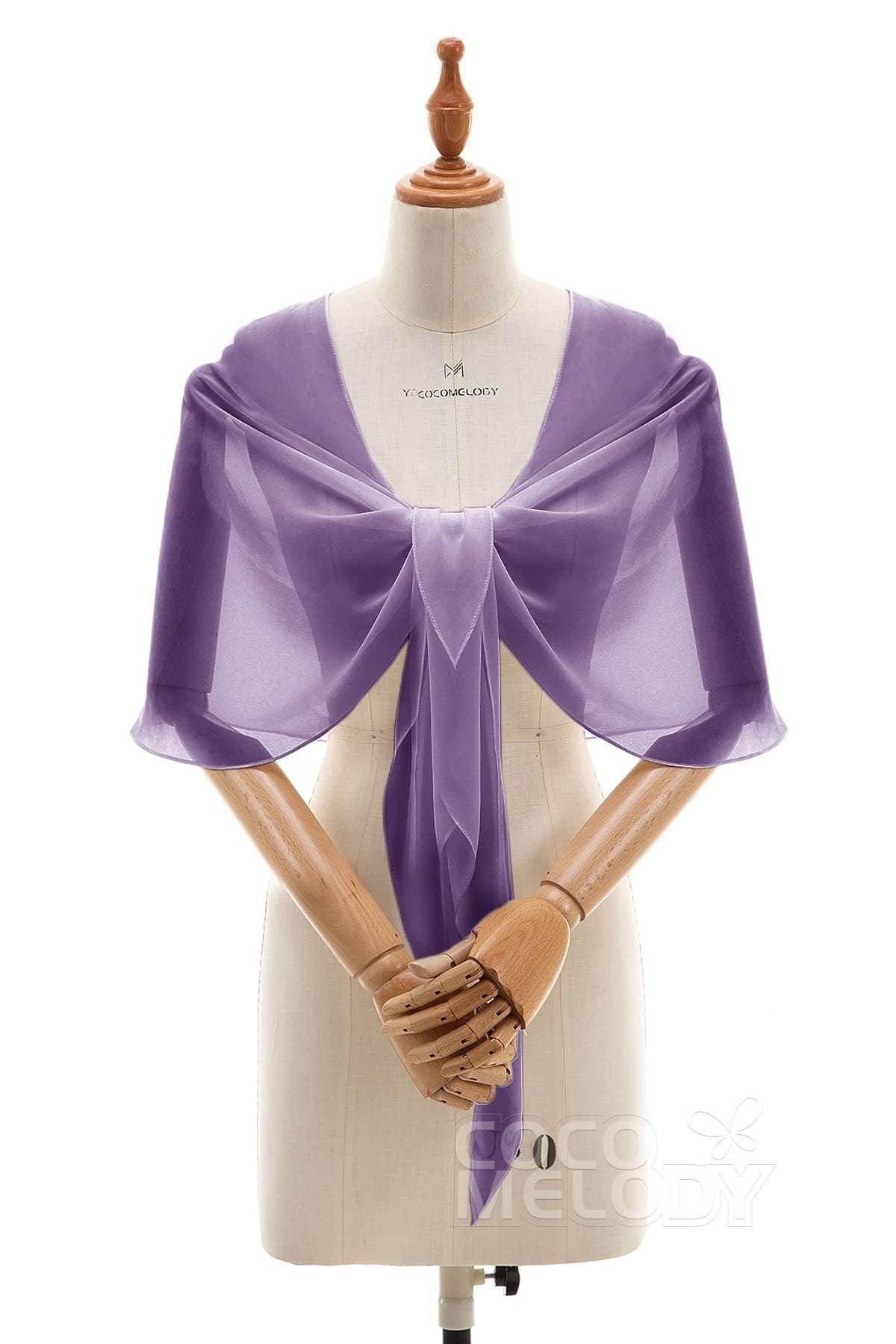 Classic Chiffon Dress Wrap WR16002 - COCOMELODY