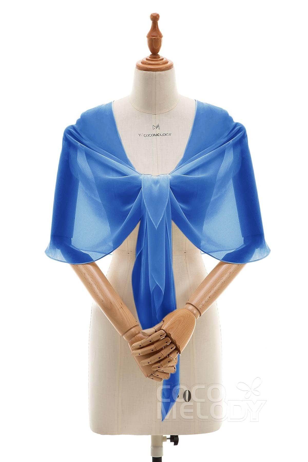 Classic Chiffon Dress Wrap WR16002 - COCOMELODY