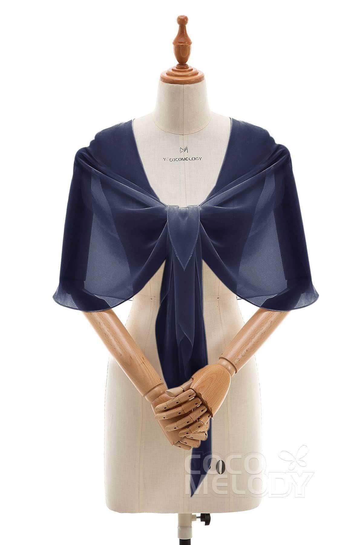 Classic Chiffon Dress Wrap WR16002 - COCOMELODY