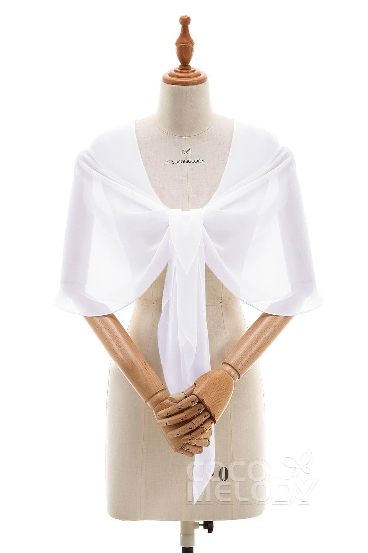 Classic Chiffon Dress Wrap WR16002 - COCOMELODY