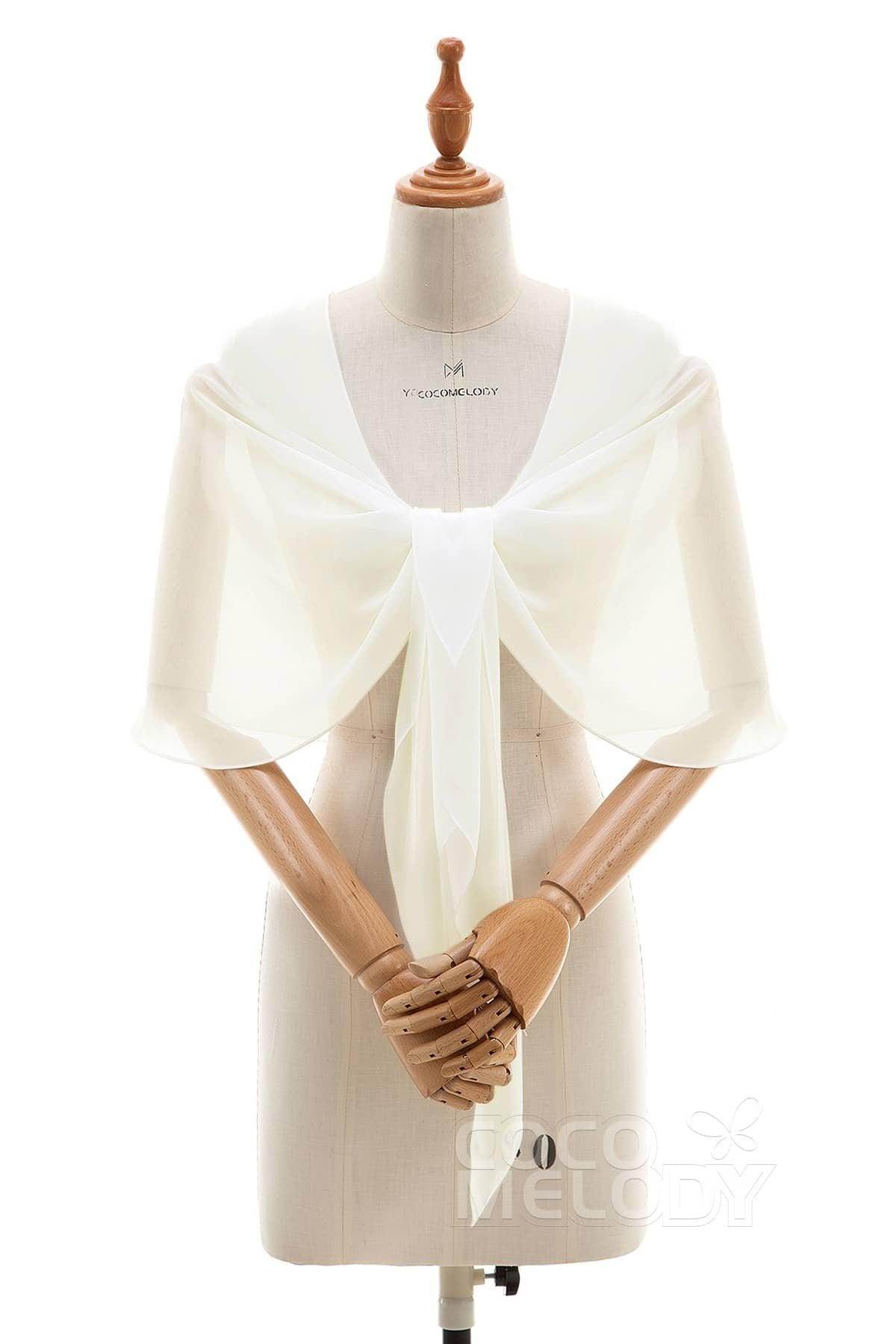 Classic Chiffon Dress Wrap WR16002 - COCOMELODY