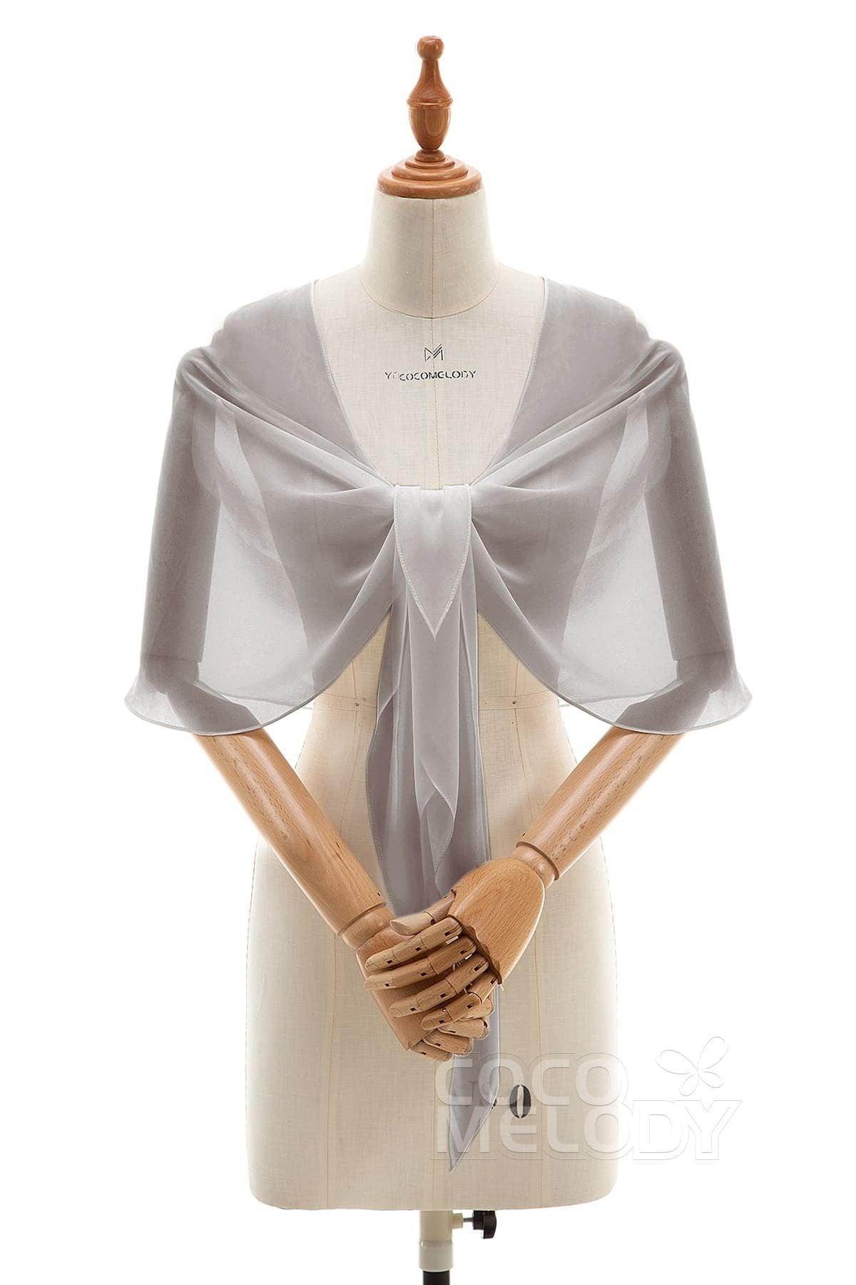 Classic Chiffon Dress Wrap WR16002 - COCOMELODY