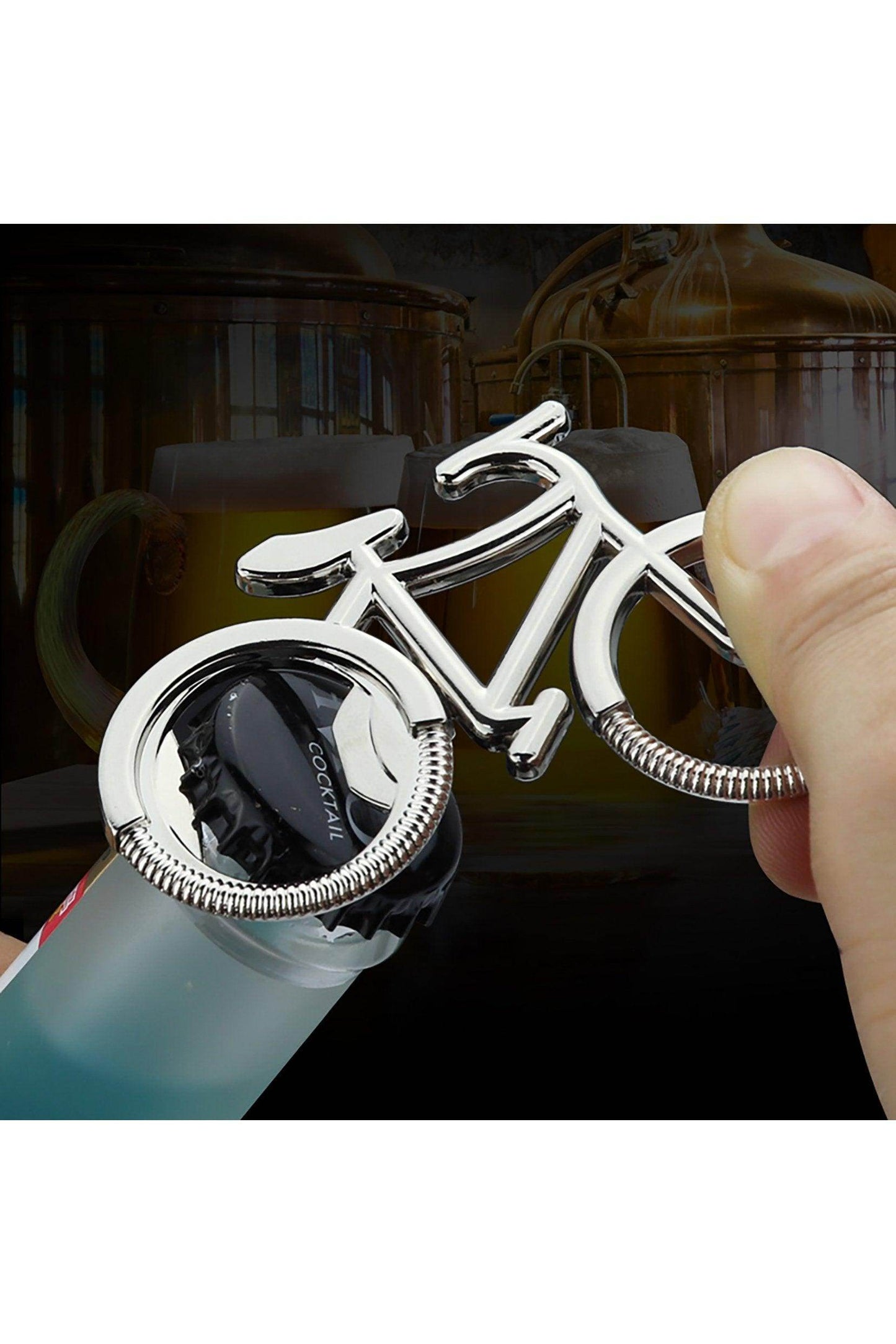 Bicycle Shape Bottle Opener CGF0053 (Set of 6 pcs) - COCOMELODY
