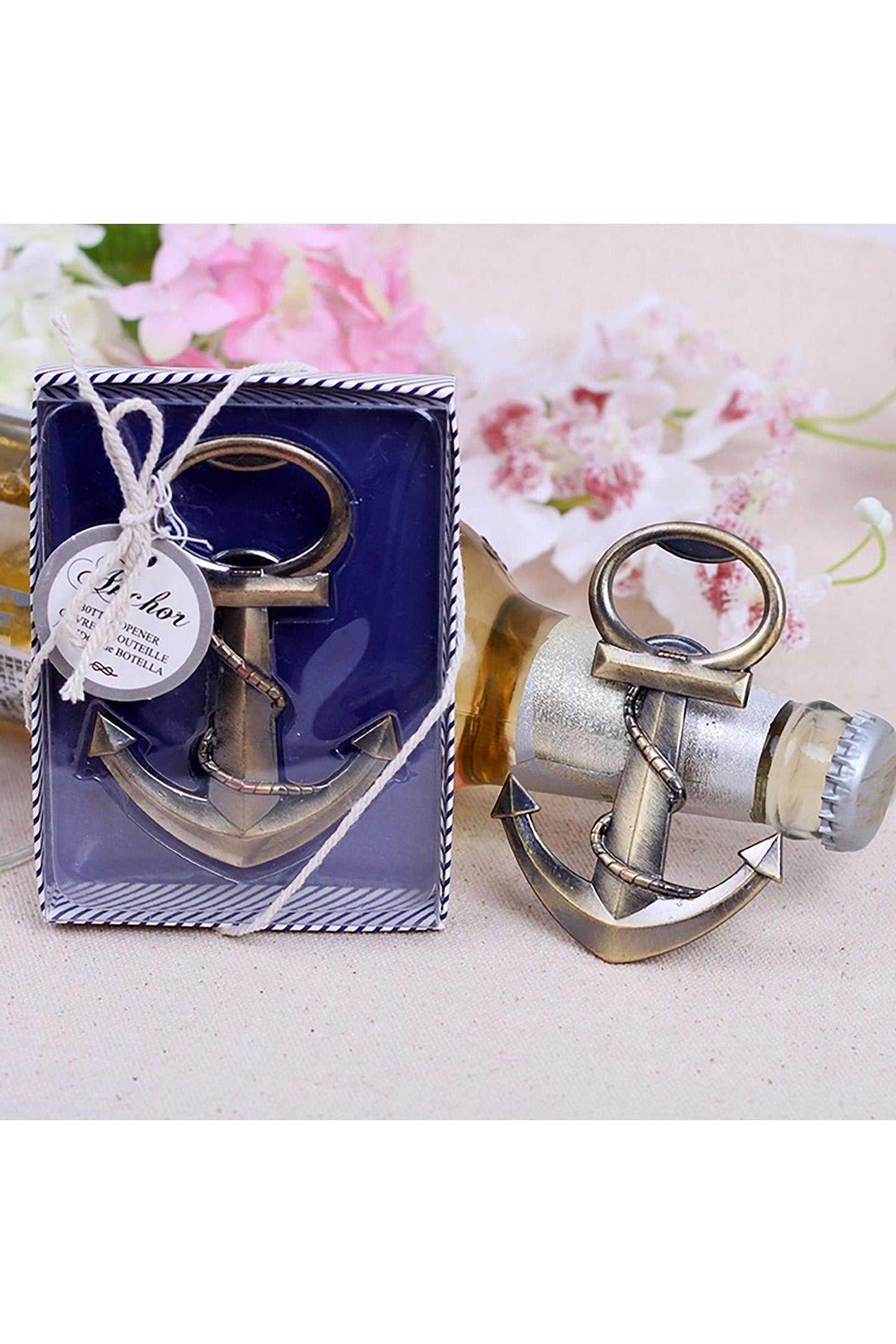 Nautical Themed Anchor Bottle Openers CGF0056 (Set of 6 pcs) - COCOMELODY
