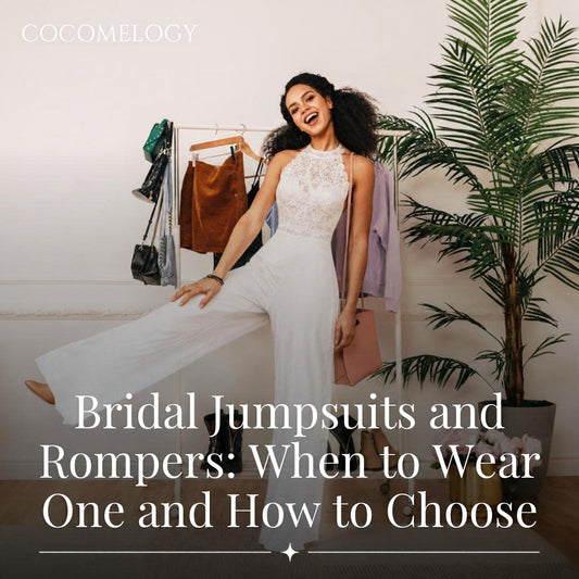 Bridal Jumpsuits and Rompers: When to Wear One and How to Choose