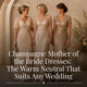 Champagne Mother of the Bride Dresses | Cocomelody 