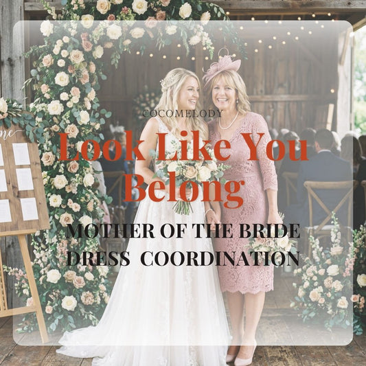 Look Like You Belong: MOB Dress Coordination