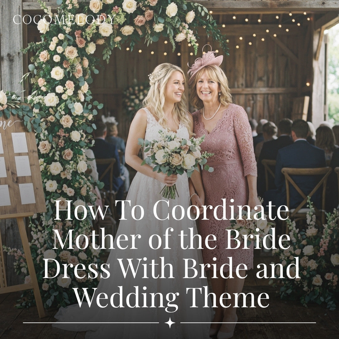 How To Coordinate Mother of the Bride Dress With Bride and Wedding Theme