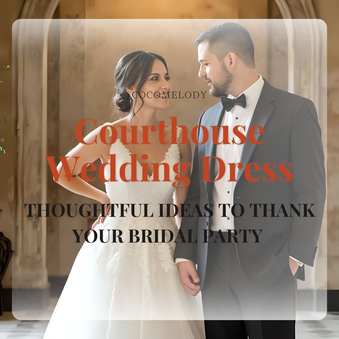 Courthouse Wedding Dresses for Brides and Guests in Wedding Attire