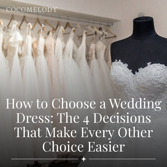 How to Choose a Wedding Dress: The 4 Decisions That Make Every Other Choice Easier 