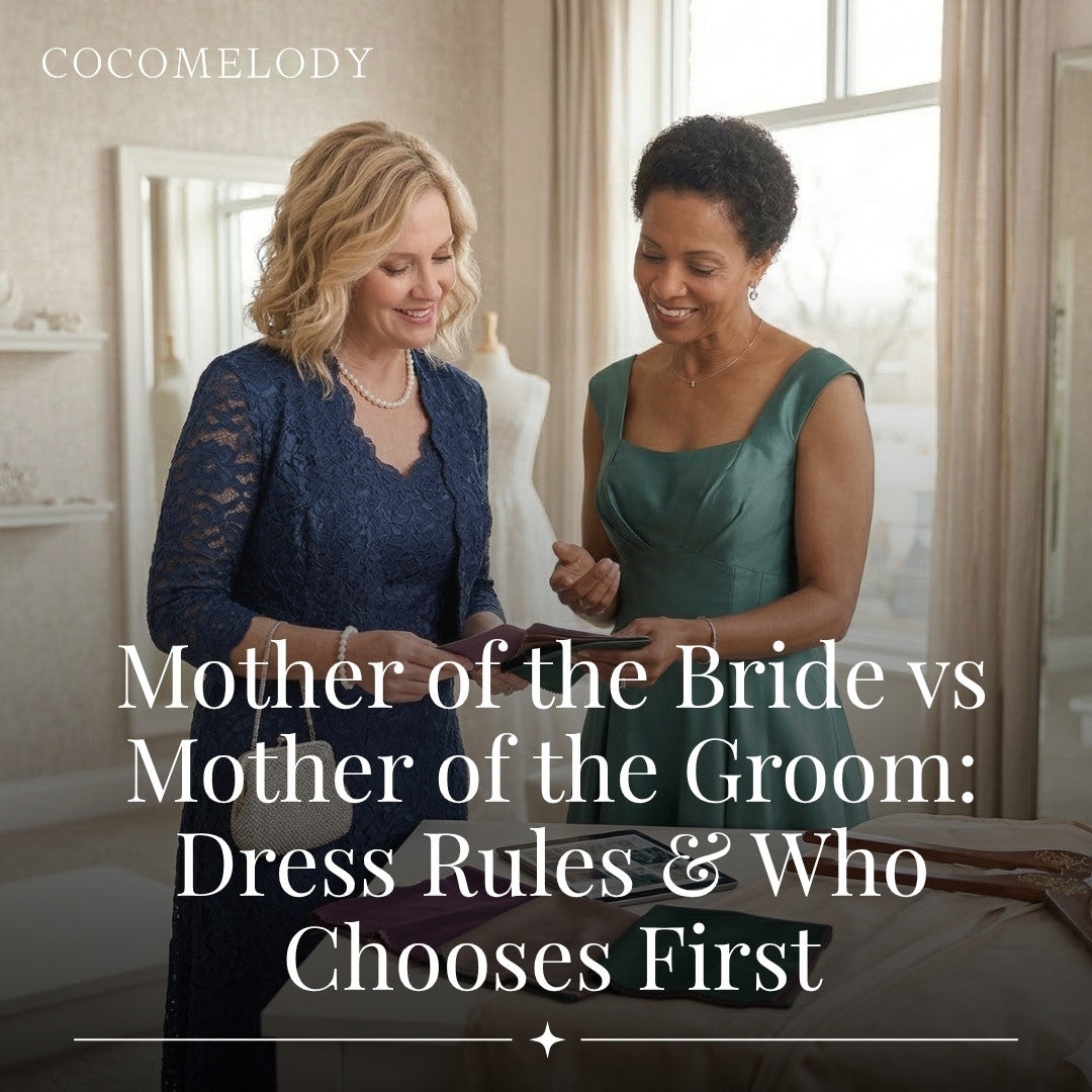 Mother of the Bride vs Mother of the Groom: Dress Rules & Who Chooses First