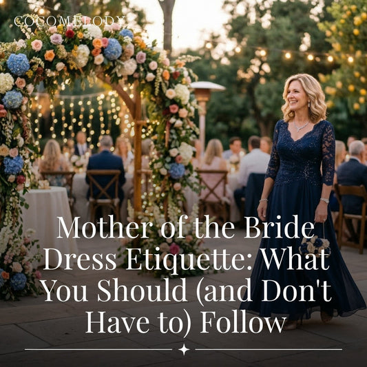 Mother of the Bride Dress Etiquette: What You Should (and Don't Have to) Follow