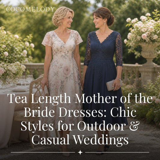 tea length wedding dresses for mother of the bride Coral Gown A-Line Appliques 3/4 Sleeves V-Neck Tea-Length Chiffon Mother Of The Bride Dress 2024 Trendy styles Mother of the Bride Dress