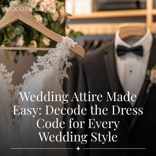 Wedding Attire Made Easy: Decode the Dress Code for Every Wedding Style