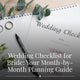 Wedding Checklist for Bride: Your Month-by-Month Planning Guide
