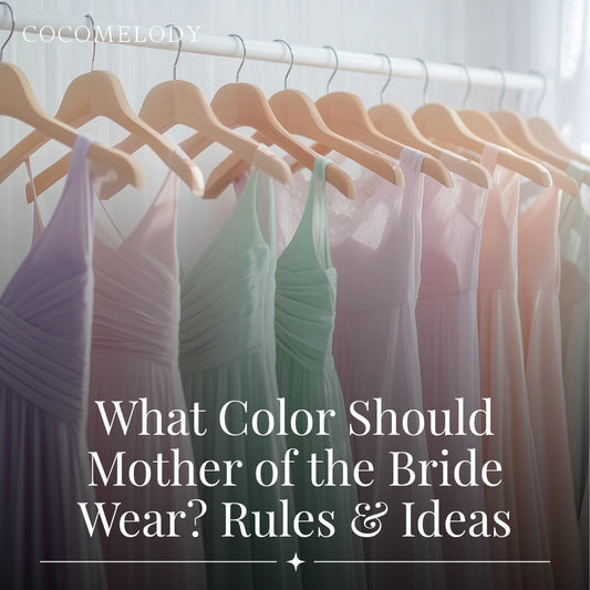 What Color Should Mother of the Bride Wear? Rules & Ideas