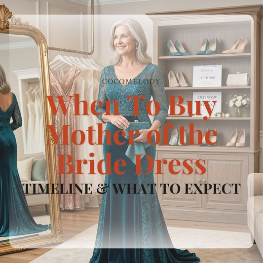 When To Buy Mother of the Bride Dress: Timeline & What To Expect