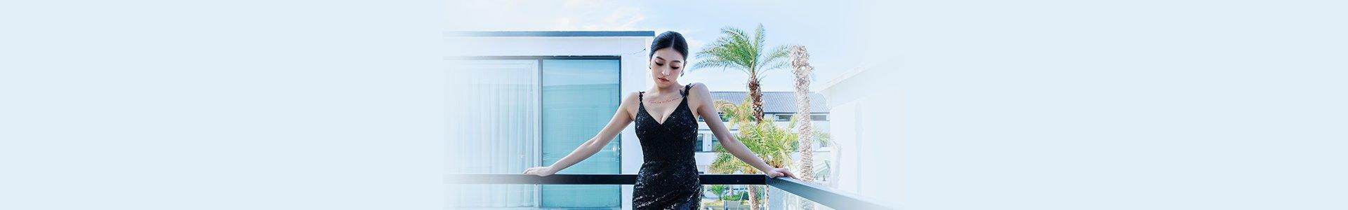 Sequin Prom Dresses - COCOMELODY