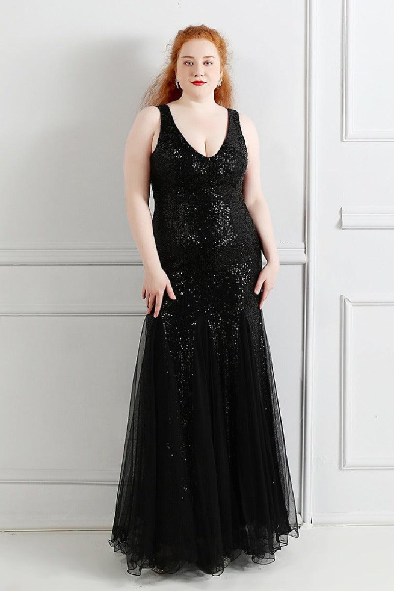 Trumpet-Mermaid Floor Length Evening Dress 647041333367 - COCOMELODY