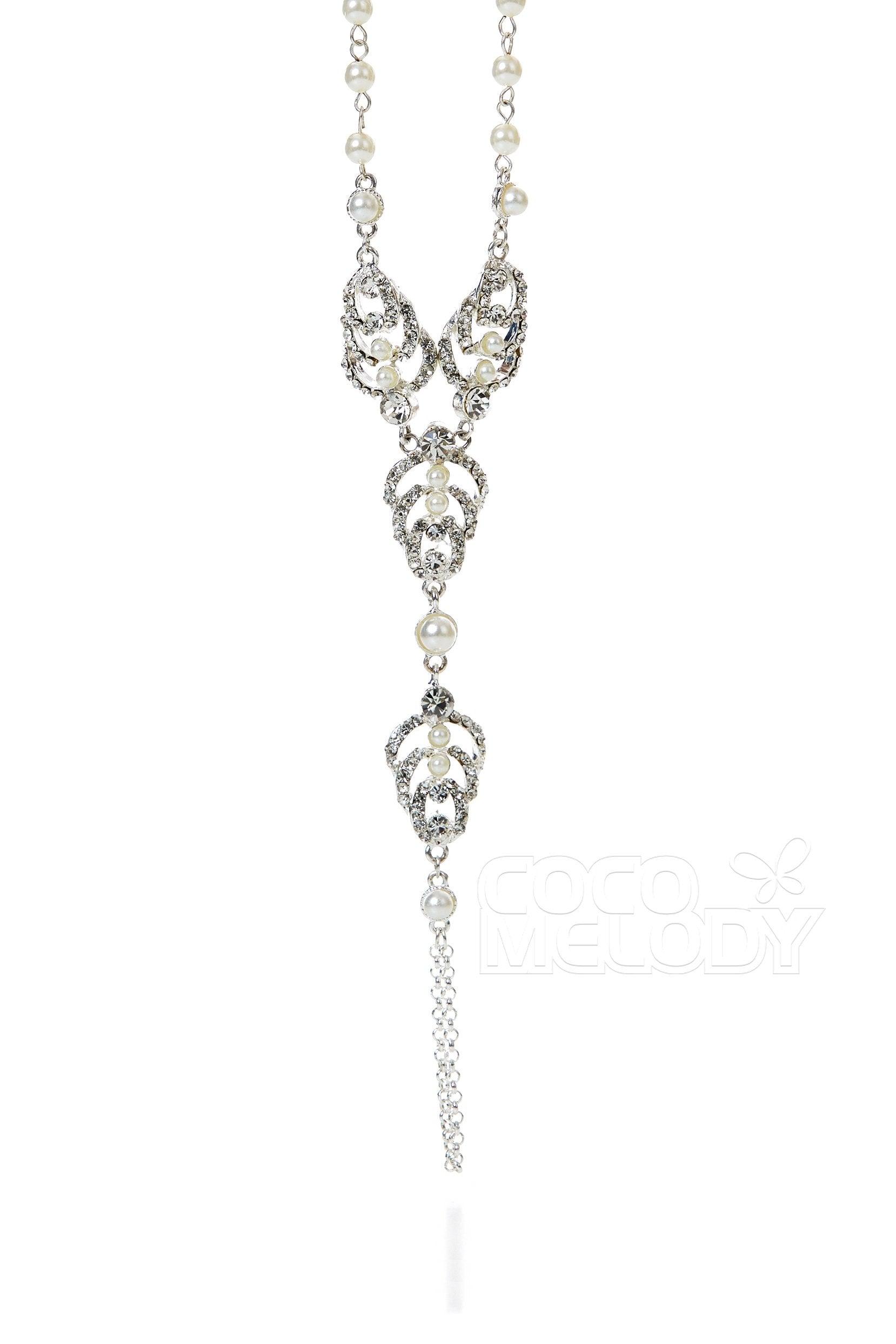 Chic Alloy and Zircon Wedding Bracelets HL17006 - COCOMELODY