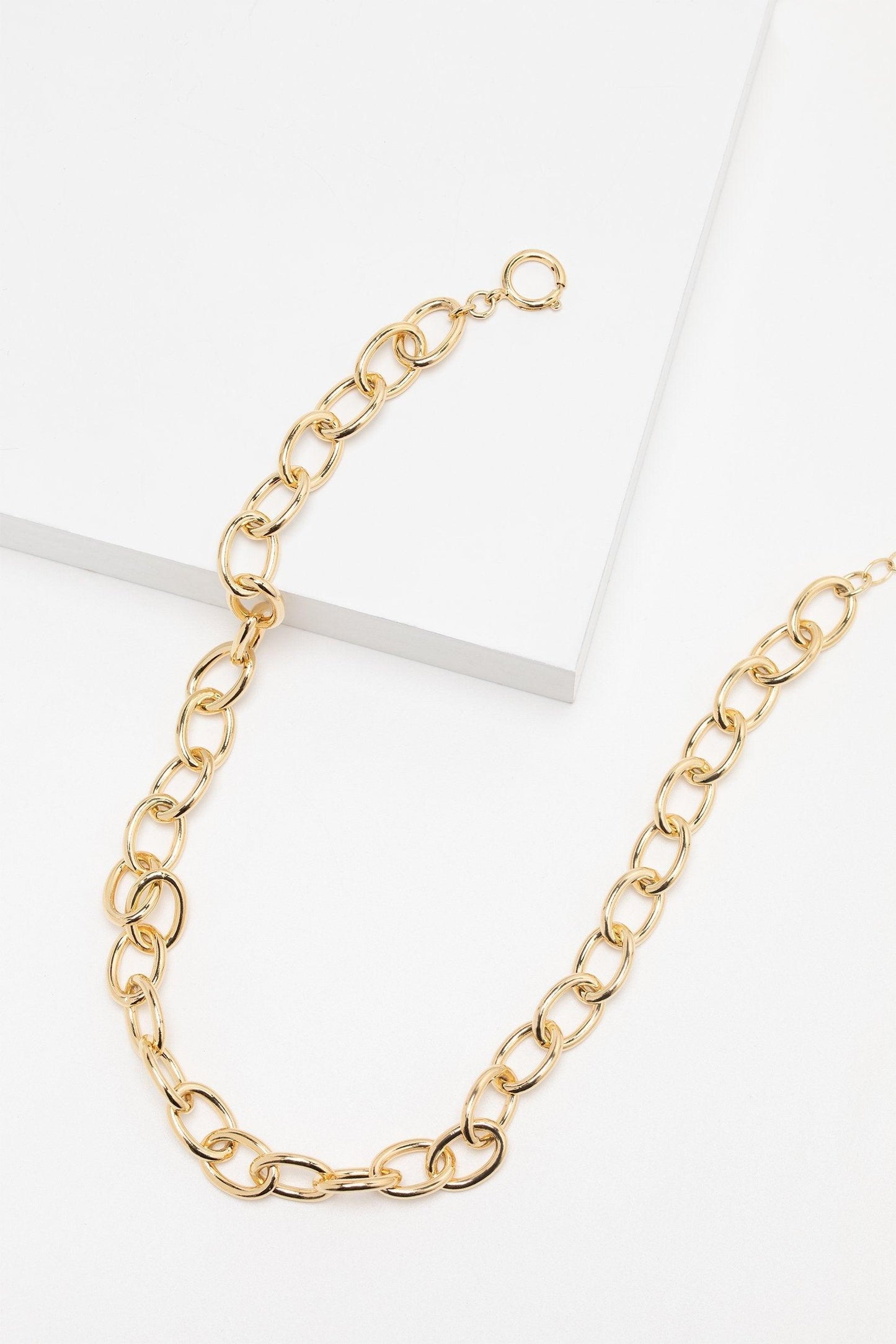 Yellow Gold Plated Necklaces CX0013