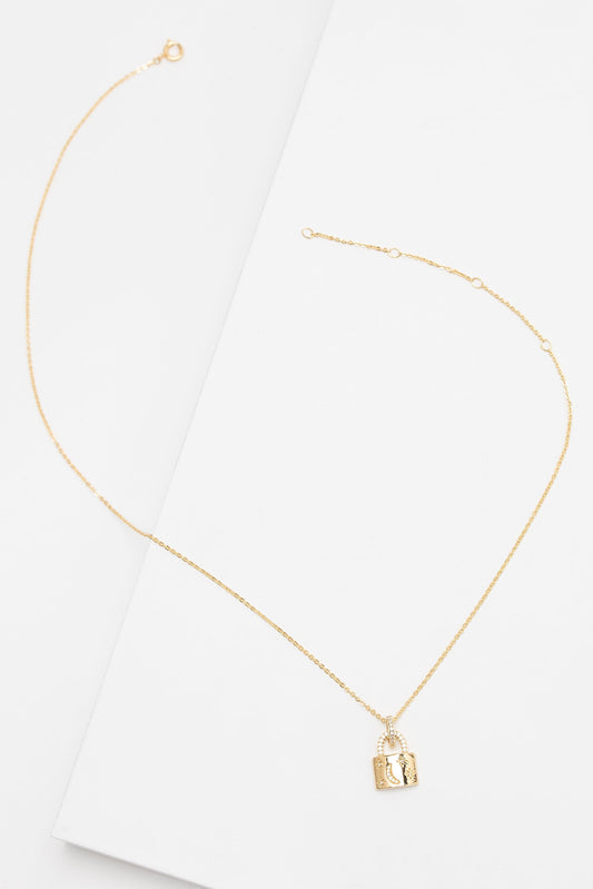 Yellow Gold Plated Necklaces CX0010