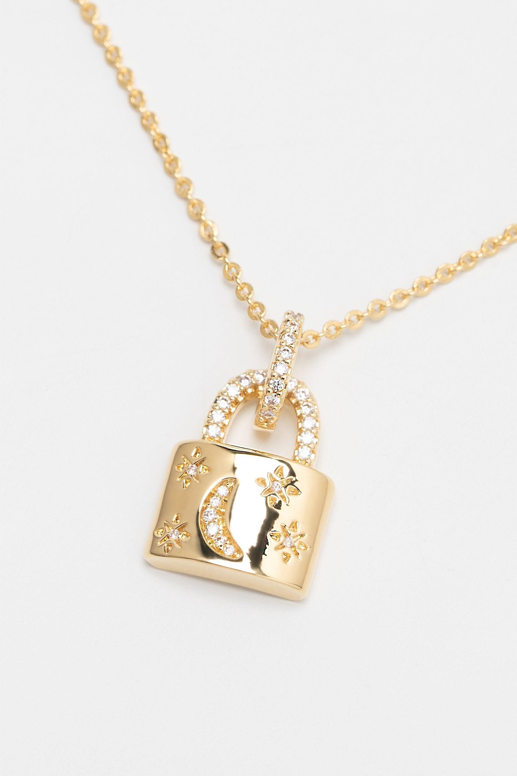 Yellow Gold Plated Necklaces CX0010 - COCOMELODY