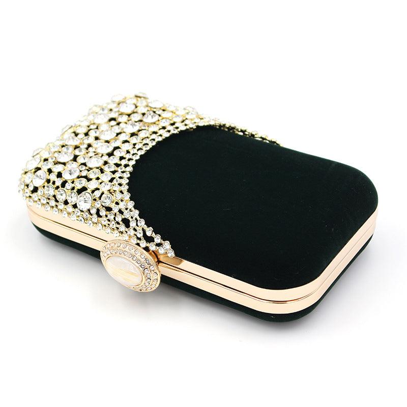 Velvet alloy dinner bag 587656808265 - COCOMELODY
