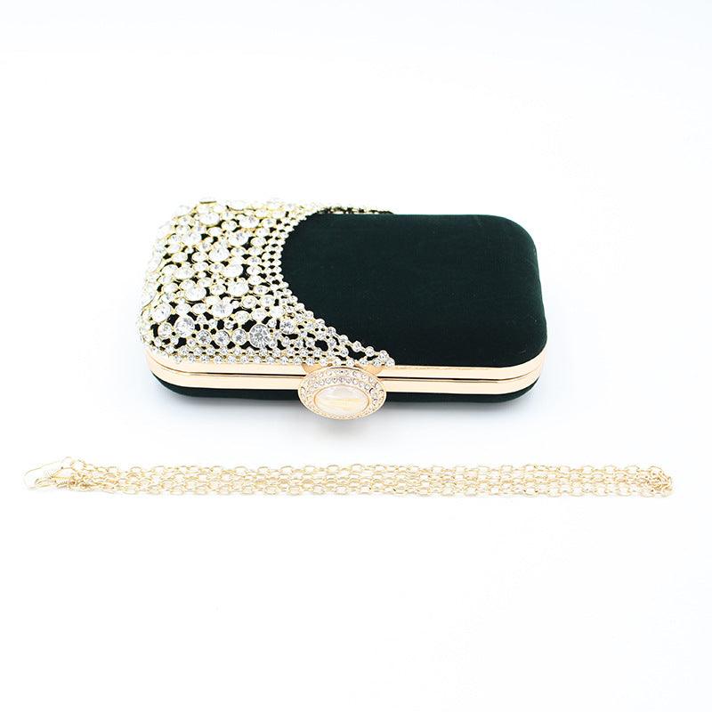 Velvet alloy dinner bag 587656808265 - COCOMELODY