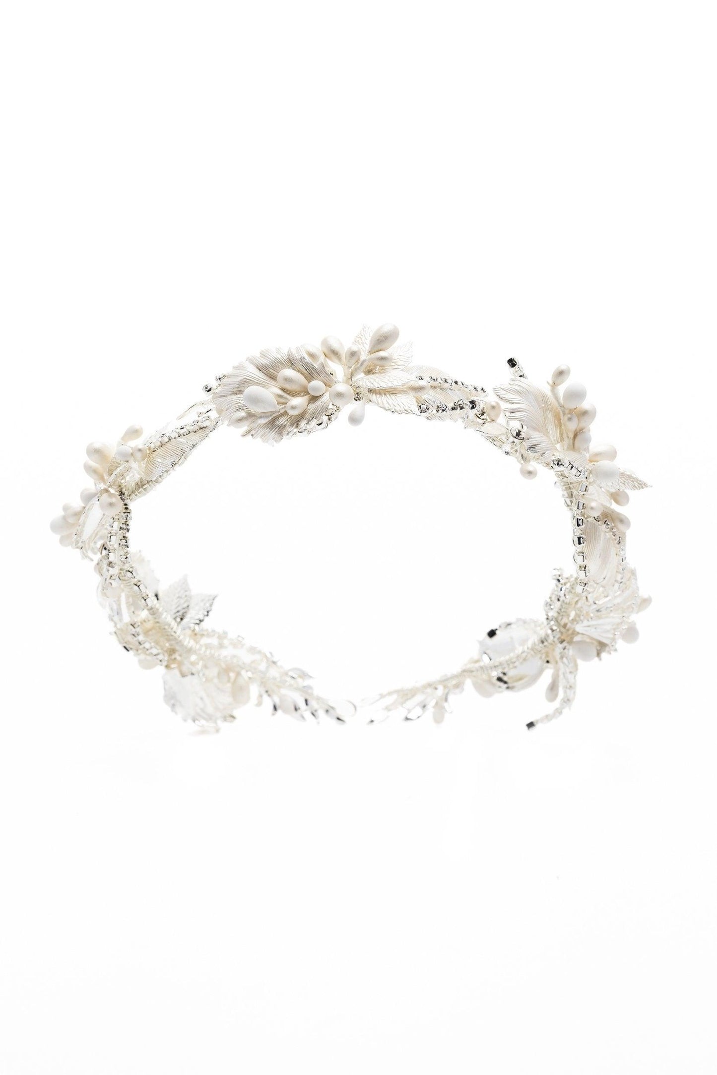 Alloy Headbands with Beads Rhinestone CH0384 - COCOMELODY