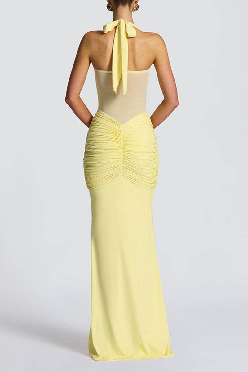 Trumpet-Mermaid Maxi Polyester Semi-Formal Dresses 949331507745 - COCOMELODY