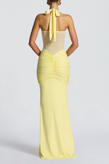 Trumpet-Mermaid Maxi Polyester Semi-Formal Dresses 949331507745