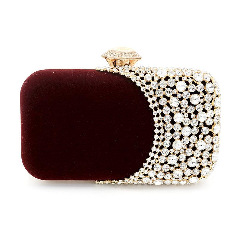 Velvet alloy dinner bag 587656808265 - COCOMELODY